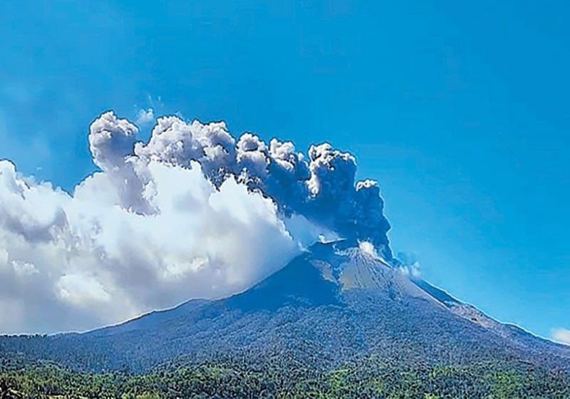 Ashfall hits 54 barangays as Kanlaon erupts anew