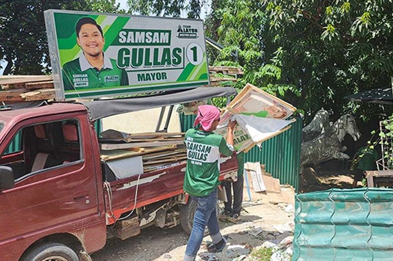 Comelec reminds candidates: ‘Remove poll posters’