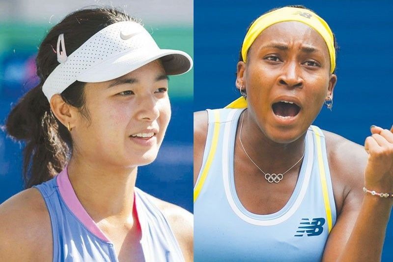 Coco Gauff saludo kay Eala