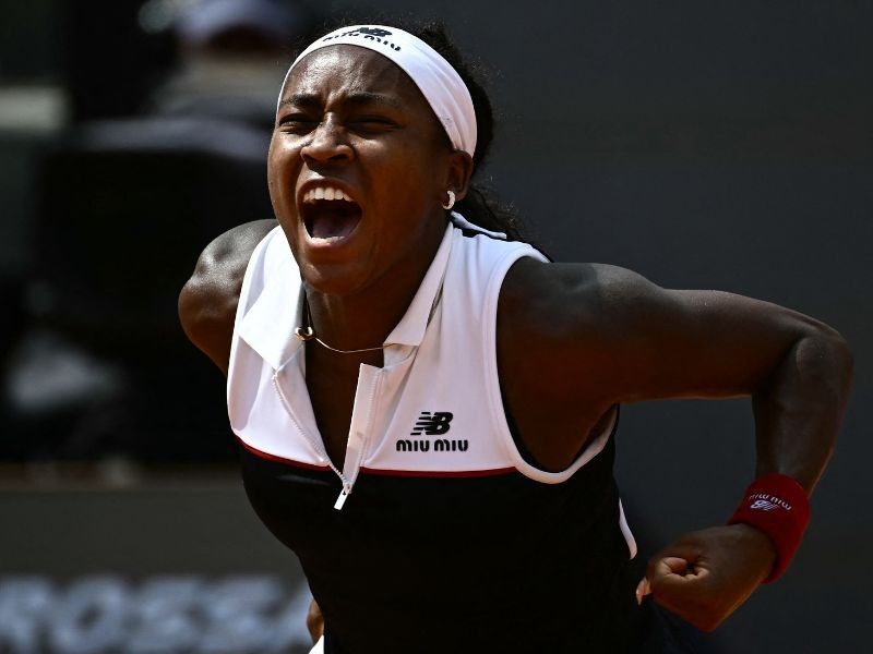 Gauff enters Italian Open semis, seals No. 2 world ranking