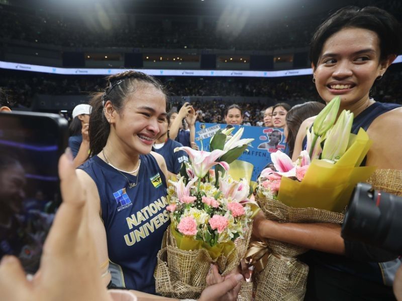 NU volleyball greats Solomon, Belen cap off UAAP stints with 'extra-special' ending