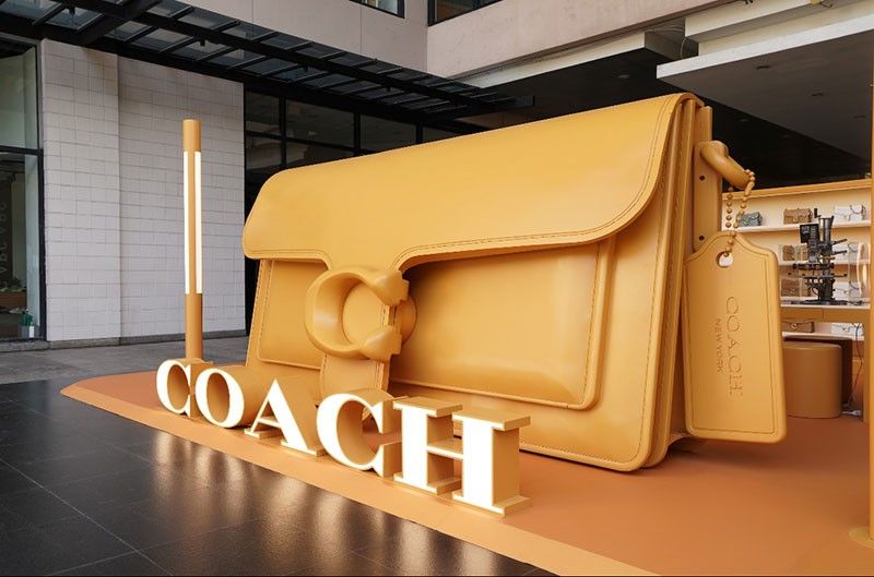 This bag exhibit is huge