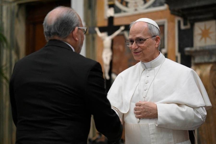 Meeting diplomats, Pope Leo XIV highlights inequality, injustice