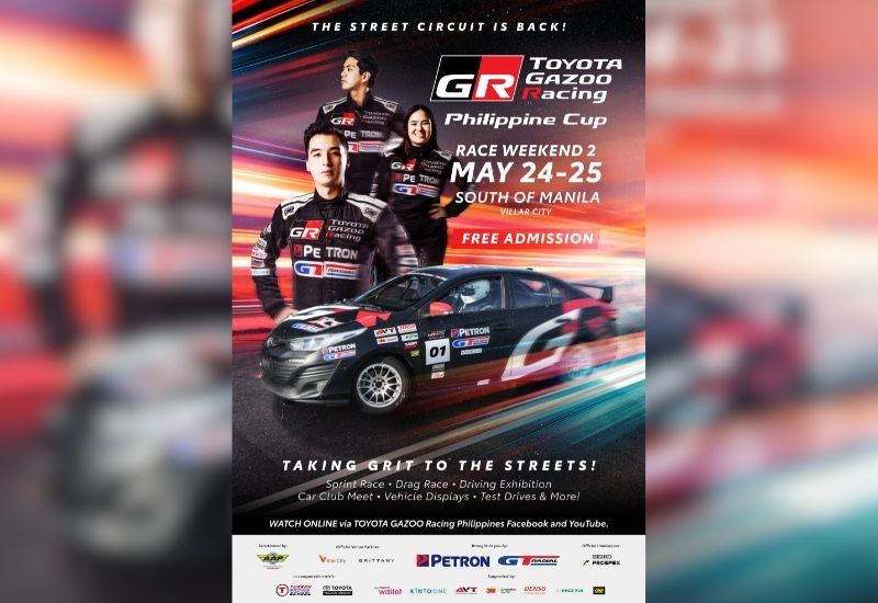 Toyota Gazoo Racing Philippine Cup returns with street race on Leg 2, invites everyone fans to experience the thrill