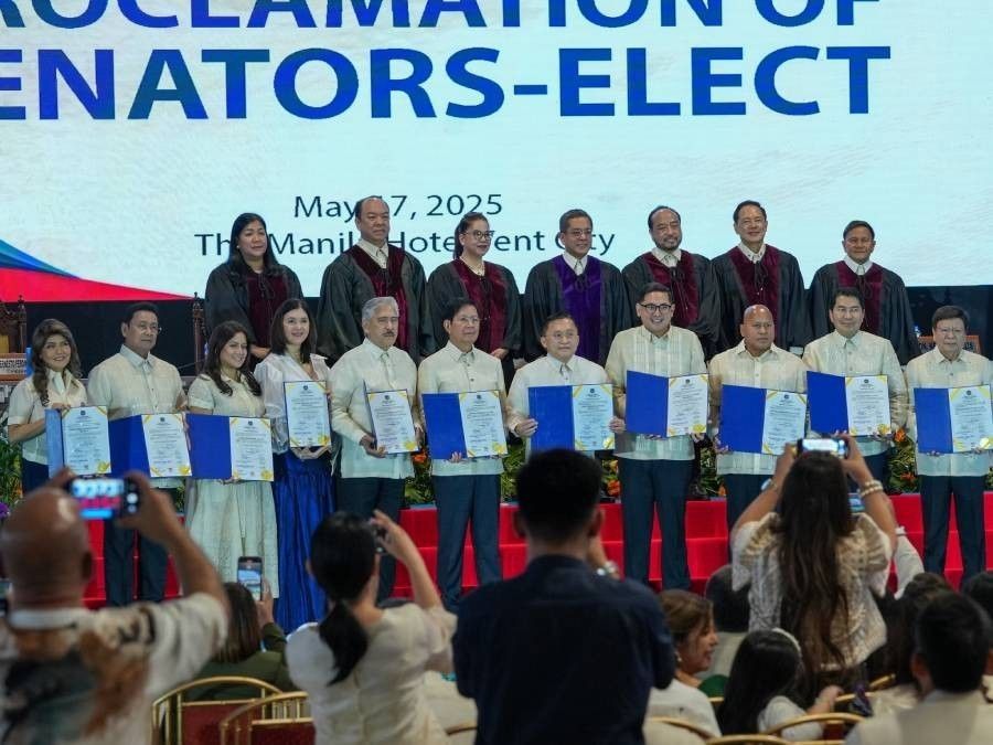 12 wagi sa pagka-Senador naiproklama na