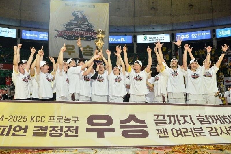 Tamayo, Changwon kampeon uli sa KBL