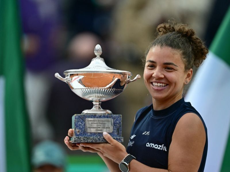 Joyous Paolini makes history seeing off Gauff to win Italian Open