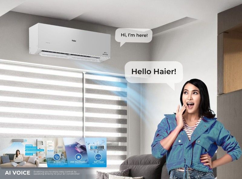 Command your comfort: Why the new Haier UV Cool AI Voice Air Conditioner is the smart choice