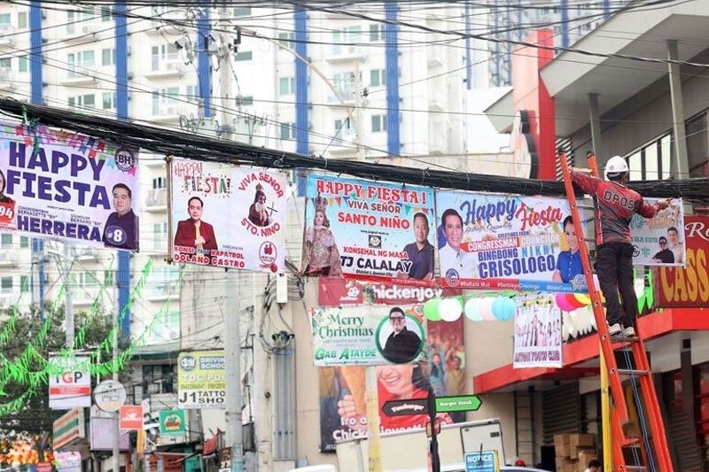 Comelec going after bets with campaign materials still displayed