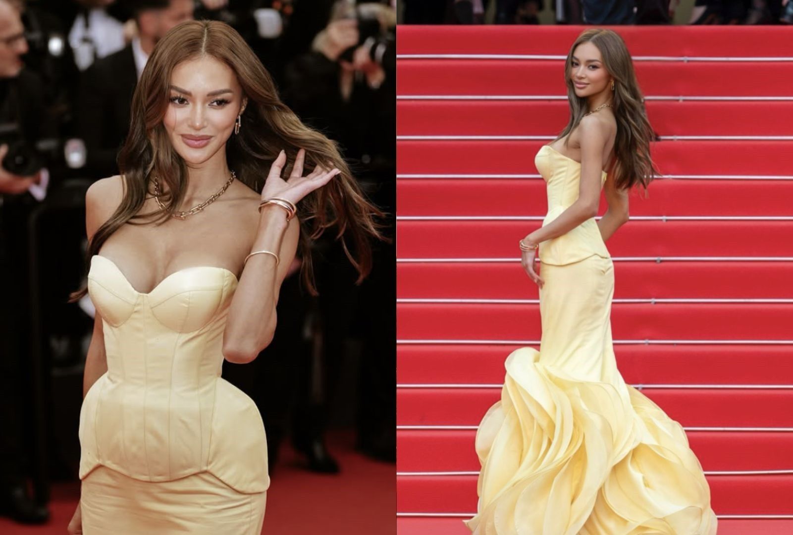 Kylie Verzosa back in Cannes for 3rd time wearing Mark Bumgarner
