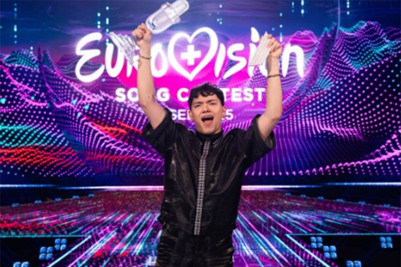 Winner sa Eurovision songfest, may dugong Pinoy