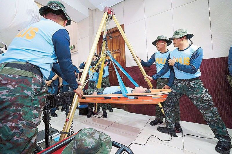 PNP unveils disaster response equipment