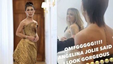 Filipino drag artist Marina Summers meets Angelina Jolie at Cannes 2025