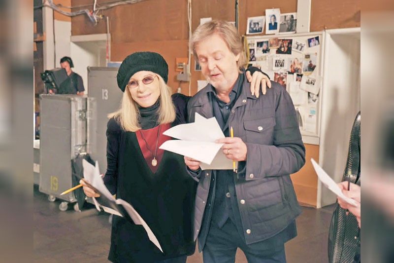 Streisand and McCartney reimagine My Valentine