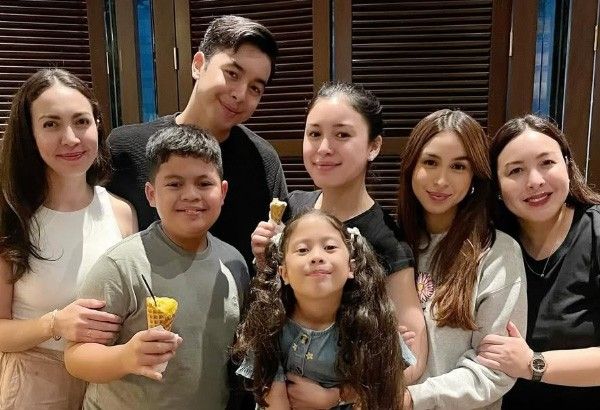 Marjorie Barretto, Linda Gorton bond with their kids with Dennis Padilla