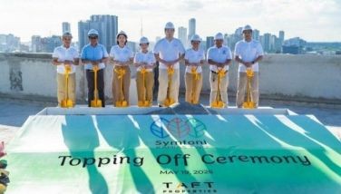 Taft Properties' Symfoni Kamias hits high note with successful topping off ceremony