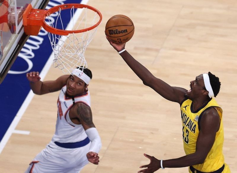 Pacers go up 2-0 vs Knicks
