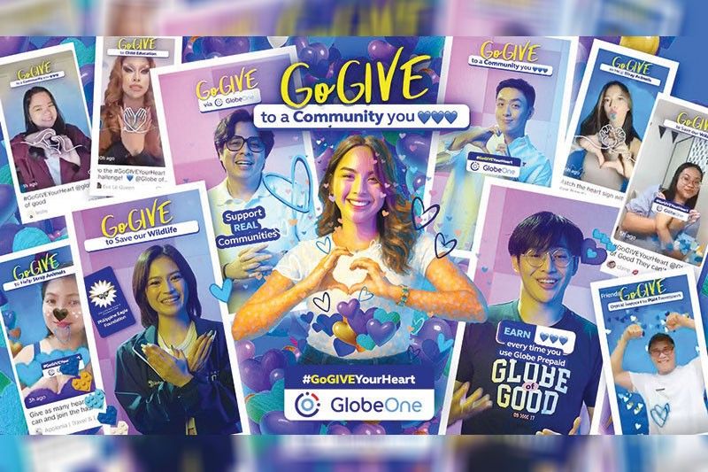 Globe, may pa-heart challenge sa TikTok