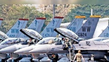 Philippines mulls funding for acquiring F-16 jets