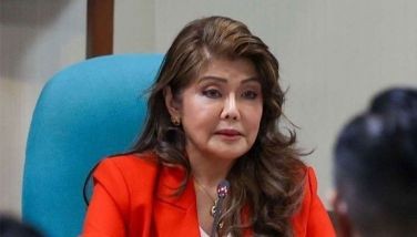 Imee barred from meeting Duterte