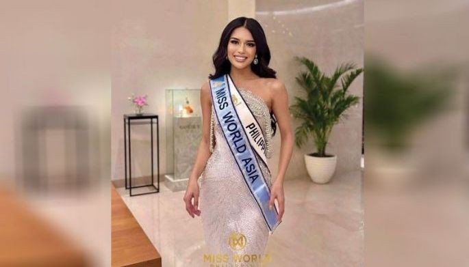 Krishnah napili isip Miss World Asia