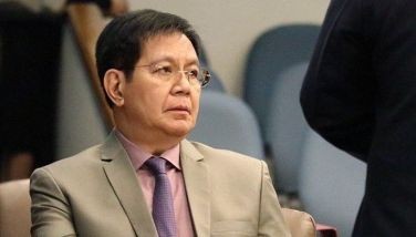 An undated file photo of Senator-elect Ping Lacson. 