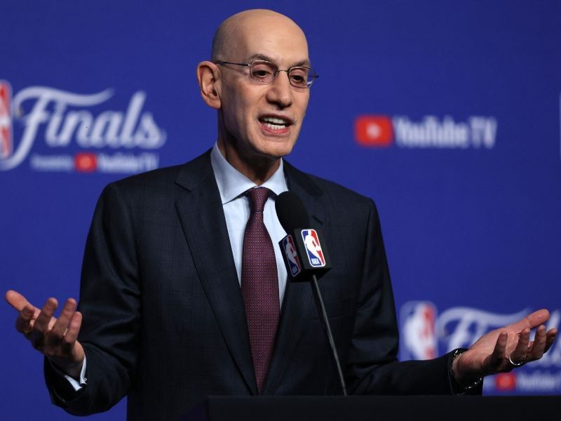 NBA 'on schedule' with Europe league plans: Silver