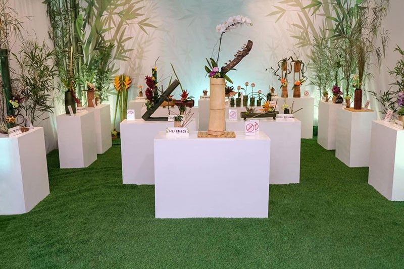 A first bloom: Filipino Ikebana artists showcase exquisite elegance at SM City Sta. Mesa