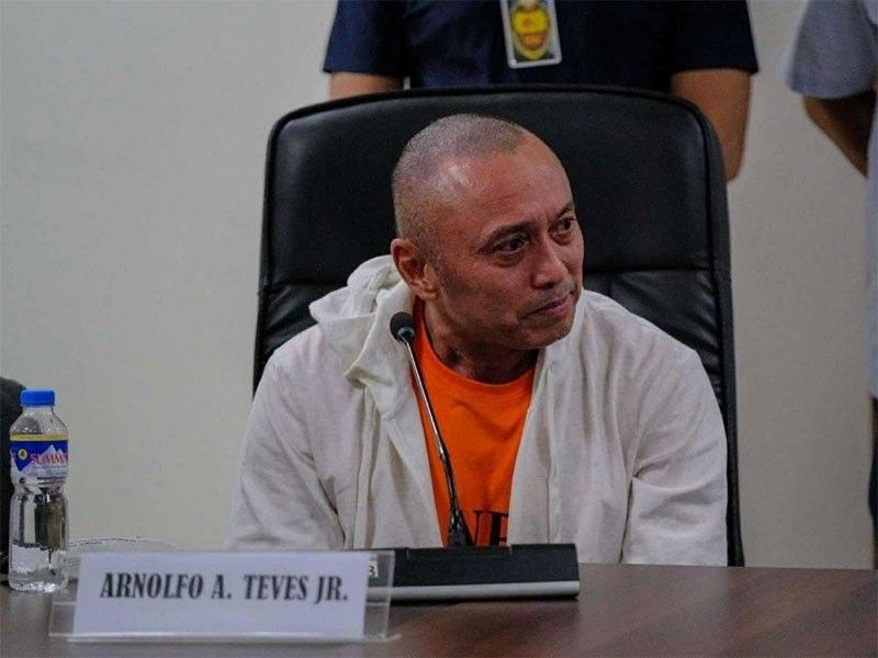 Not guilty plea entered for Teves in Degamo slay
