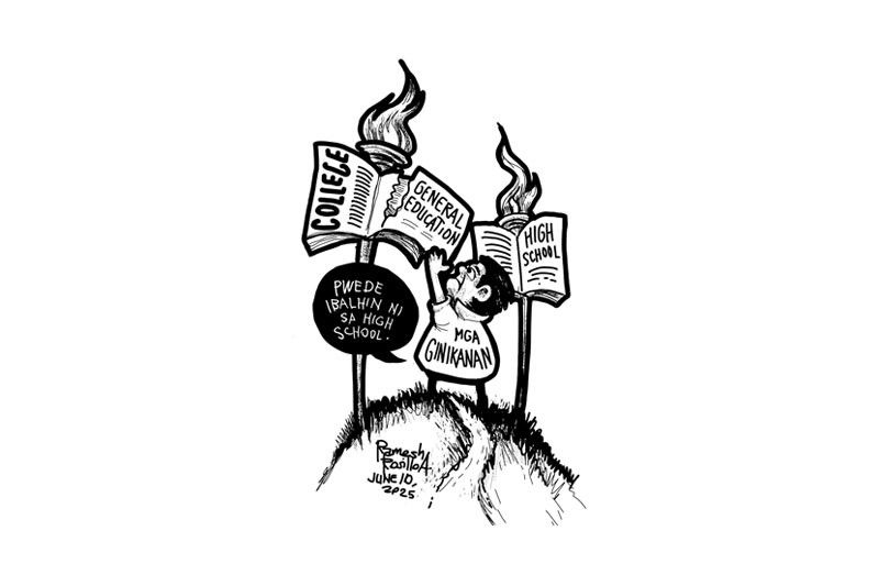 EDITORYAL — GE subjects usik-usik sa panahon