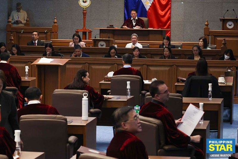 Senado nag-convene bilang impeachment court