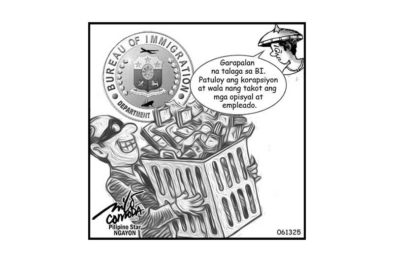 EDITORYAL - Korapsiyon sa BI nakakasuka na!