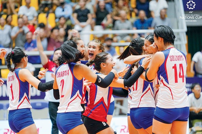 Alas Pilipinas umangat sa FIVB world rankings