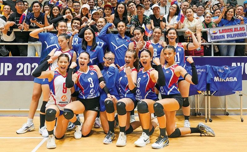 Alas Pilipinas gagawa ng history sa AVC