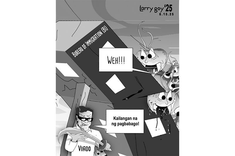 EDITORYAL - Walang katapusang korapsiyon sa BI