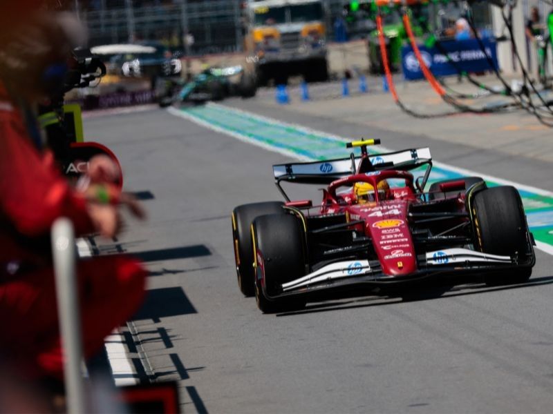 Hamilton 'devastated' after hitting groundhog in Canada race