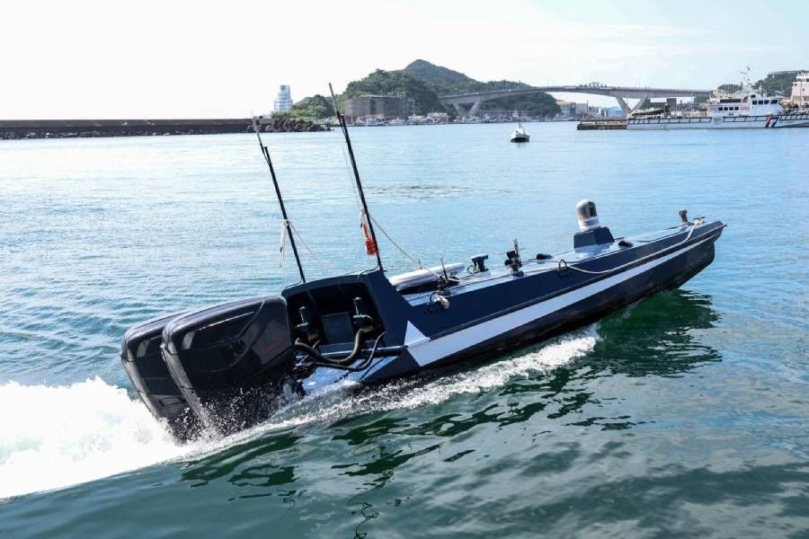 Taiwan tests sea drones as China keeps up military pressure