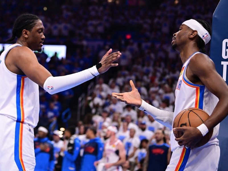 Gilgeous-Alexander, Williams push Thunder on brink of NBA crown