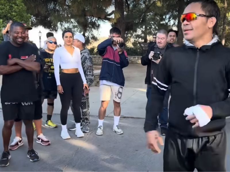 Mosley sinamahan si Pacquiao sa workout