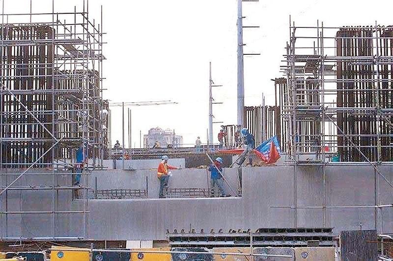 Construction activity slows down in April