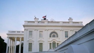 The White House is seen in Washington, DC, on June 21, 2025, following the announcement that the US bombed nuclear sites in Iran.
