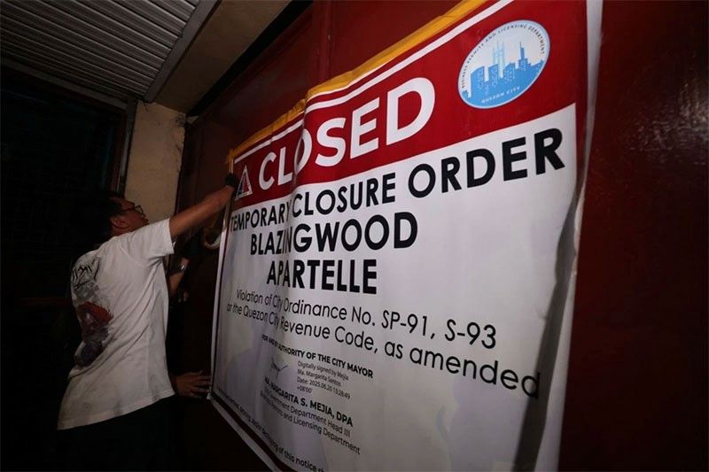 Quezon City shuts down 2 hotels over child trafficking