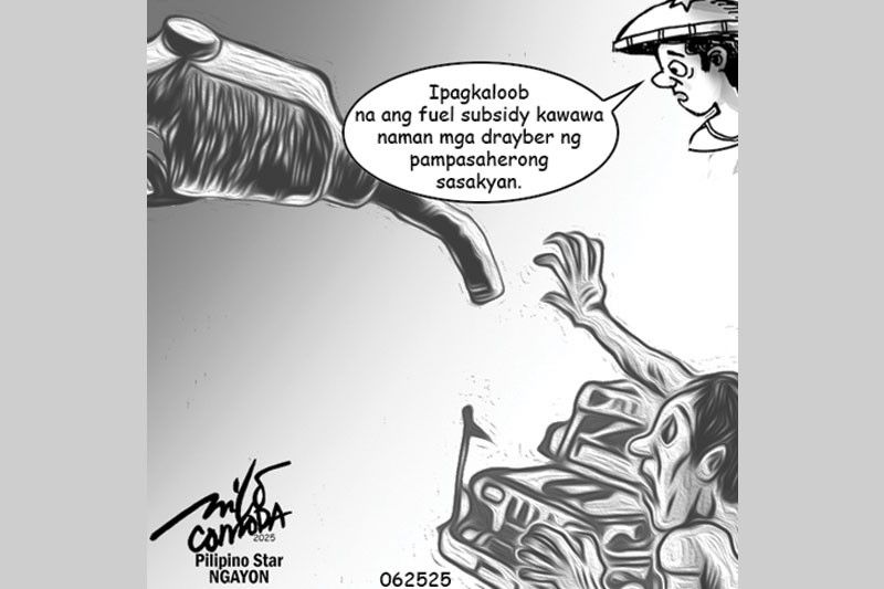 EDITORYAL � Fuel subsidy ipagkaloob na