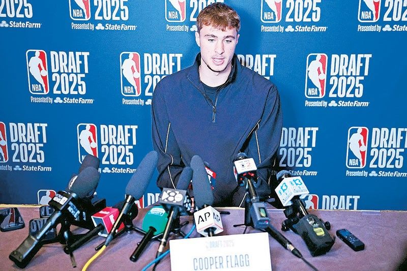 Flagg expected to be taken first by Dallas in NBA Draft