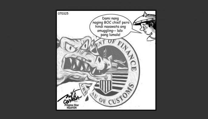 EDITORYAL - Labanan ang smuggling at corruption sa Customs