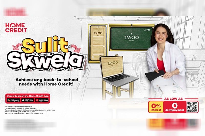 Last-minute back-to-school shopping made easy with Home Credit’s gadget deals for as low as P16 per day