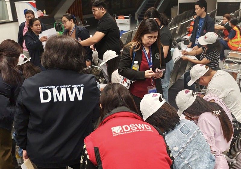 13 OFWs back from Israel