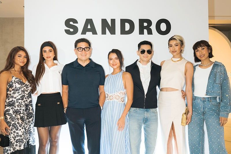Sandro scintillates with savvy Parisian style