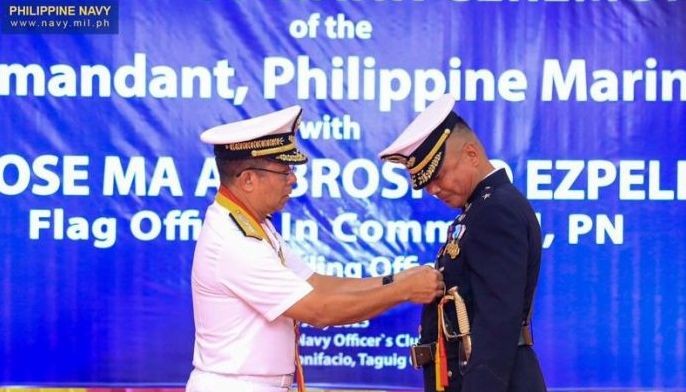 Blanco takes helm of Marines