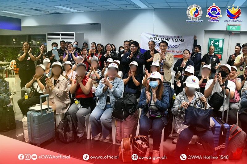 25 Filipina caregivers arrive from Israel
